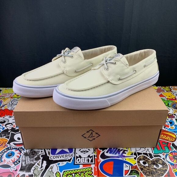 Sperry Bahama 2 Ivory Mens Various Sizes - Picture 1 of 13